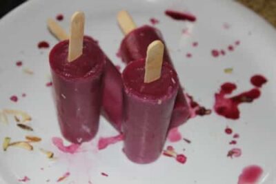 Vibrant Beetroot Kulfi: A Refreshing Sugar-Free Indian Dessert - Plattershare - Recipes, food stories and food lovers Vibrant Beetroot Kulfi: A Refreshing Sugar-Free Indian Dessert - Plattershare - Recipes, food stories and food lovers