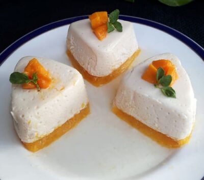 Instant Mango Kharvas: A Creamy, Layered Indian Dessert - Plattershare - Recipes, food stories and food lovers Instant Mango Kharvas: A Creamy, Layered Indian Dessert - Plattershare - Recipes, food stories and food lovers