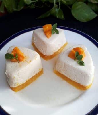 Paneer Thandai Mousse - Plattershare - Recipes, Food Stories And Food Enthusiasts