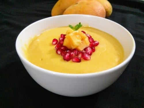 Mango Custard - Plattershare - Recipes, food stories and food lovers