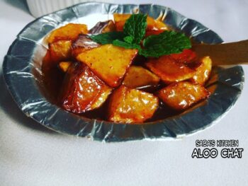Aloo Chat - Plattershare - Recipes, food stories and food lovers