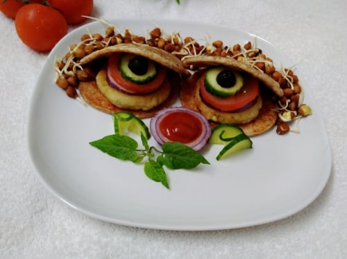 Desi Burger - Plattershare - Recipes, food stories and food lovers