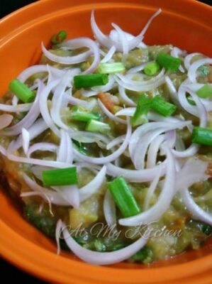 Naga-Style Dry Fish & Potato Chutney: A Flavorful Side Dish - Plattershare - Recipes, food stories and food lovers Naga-Style Dry Fish & Potato Chutney: A Flavorful Side Dish - Plattershare - Recipes, food stories and food lovers