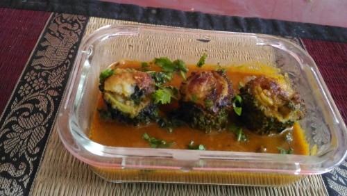 Stuffed Karela Makhani - Plattershare - Recipes, Food Stories And Food Enthusiasts