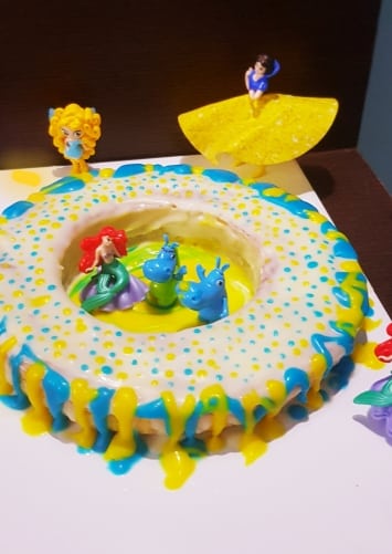 Potato Mermaid Cake - Plattershare - Recipes, Food Stories And Food Enthusiasts