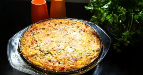 Potato Crusted Quiche - Plattershare - Recipes, Food Stories And Food Enthusiasts