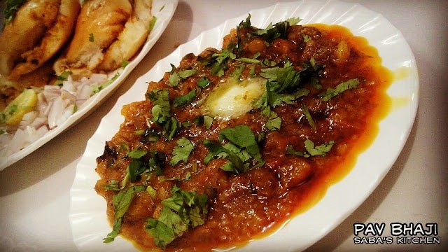 Pav Bhaji - Mixed Vegetable Bhaji - Plattershare - Recipes, food stories and food lovers