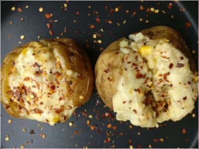 Broccoli Stuffed Potato Skins - Plattershare - Recipes, food stories and food lovers