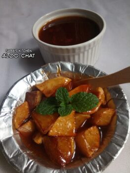 Aloo Chat - Chatpate Aloo - Plattershare - Recipes, food stories and food lovers