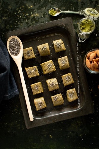 Vegan Matcha Almond Protein Bites - Plattershare - Recipes, Food Stories And Food Enthusiasts