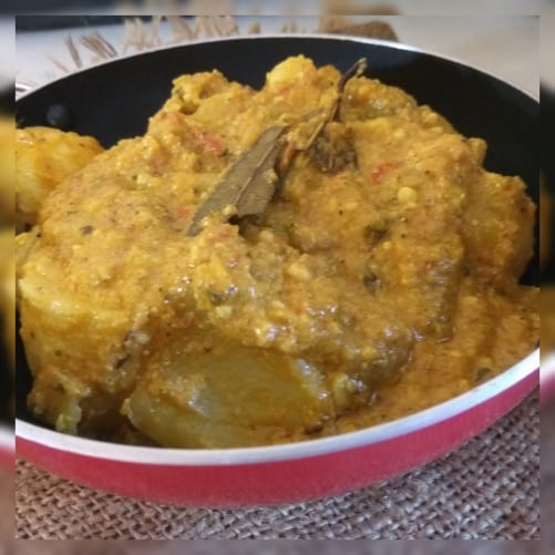Shahi Kashmiri Dum Aloo - Plattershare - Recipes, food stories and food lovers