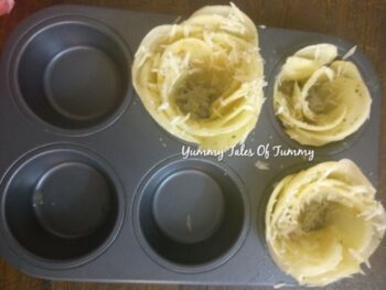 Baked Potato Roses - Plattershare - Recipes, food stories and food lovers
