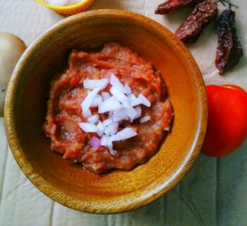 Naga Style Potato Chutney/ Spicy Potato Chutney - Plattershare - Recipes, food stories and food lovers