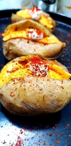 Stuffed Potato Jackets - Plattershare - Recipes, food stories and food lovers