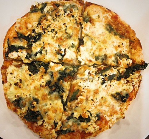 Saag Paneer-Potato Crust Pizza - Plattershare - Recipes, Food Stories And Food Enthusiasts