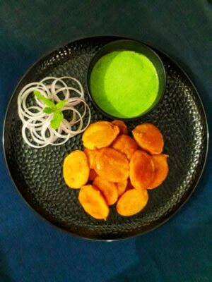Aajwain Pakora - Plattershare - Recipes, Food Stories And Food Enthusiasts