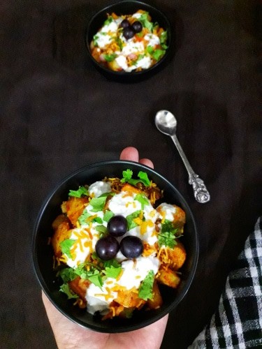 Aloo Chaat - Plattershare - Recipes, Food Stories And Food Enthusiasts