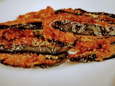 Crispy Fried Eggplant: A Flavorful and Healthy Indian Recipe - Plattershare - Recipes, food stories and food lovers Crispy Fried Eggplant: A Flavorful and Healthy Indian Recipe - Plattershare - Recipes, food stories and food lovers