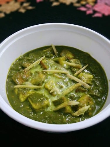 Palak Paneer (Blanching Method) - Plattershare - Recipes, food stories and food lovers