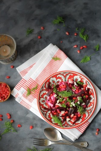 Charred Beet Salad - Plattershare - Recipes, Food Stories And Food Enthusiasts