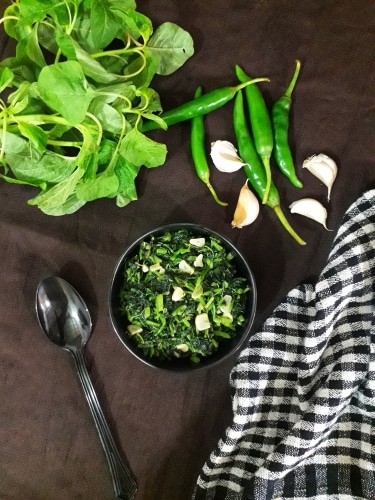 Amaranth Stir Fry/ Greens Stir Fry - Plattershare - Recipes, food stories and food lovers