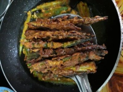 Crispy Kurkuri Bhindi (Okra Fries): An Irresistible Indian Snack - Plattershare - Recipes, food stories and food lovers Crispy Kurkuri Bhindi (Okra Fries): An Irresistible Indian Snack - Plattershare - Recipes, food stories and food lovers