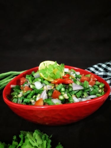 Yardlong Beans Salad / Long Bean Salad - Plattershare - Recipes, food stories and food lovers