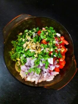 Yardlong Beans Salad / Long Bean Salad - Plattershare - Recipes, food stories and food lovers