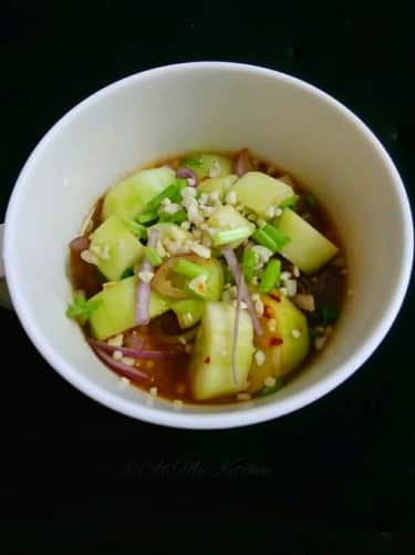 Thai Cucumber Salad - Plattershare - Recipes, Food Stories And Food Enthusiasts