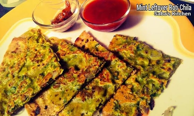 Mint Leftover Roti Chila - Plattershare - Recipes, food stories and food lovers