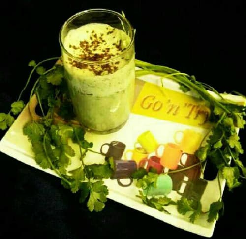 Refreshing Green Buttermilk (Lassi) Recipe - Plattershare - Recipes, food stories and food lovers Refreshing Green Buttermilk (Lassi) Recipe - Plattershare - Recipes, food stories and food lovers