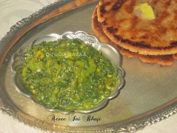 Aesee Sai Bhaji / Nijji Palak - Plattershare - Recipes, Food Stories And Food Enthusiasts