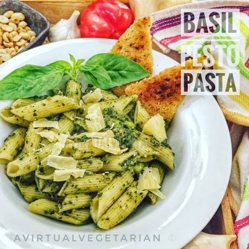 Desi Pesto Pasta - Plattershare - Recipes, Food Stories And Food Enthusiasts