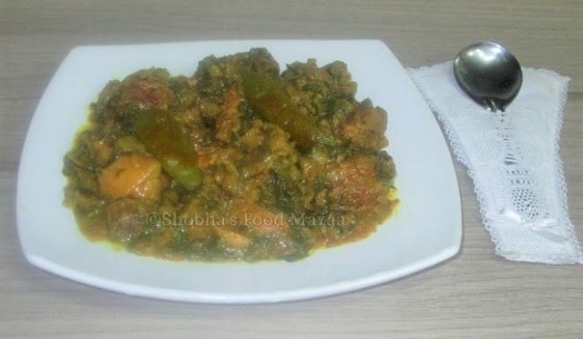 Gongura Chicken / Chicken With Sorrel Leaves - Plattershare - Recipes, food stories and food lovers