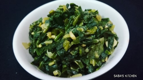 Spring Onion Sabzi - Hare Pyaaz Ki Sabzi - Plattershare - Recipes, food stories and food lovers