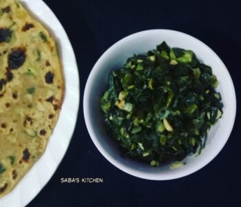 Spring Onion Sabzi - Hare Pyaaz Ki Sabzi - Plattershare - Recipes, food stories and food lovers