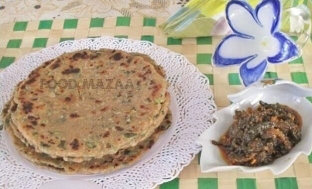 Healthy Greens Roti - Plattershare - Recipes, Food Stories And Food Enthusiasts