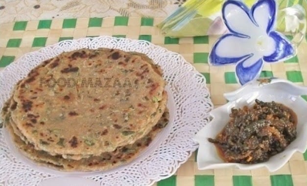 Healthy Greens Roti - Plattershare - Recipes, food stories and food lovers