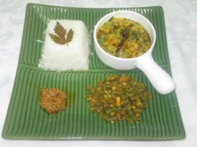 Tangy Gongura Pappu (Andhra Style Sorrel Leaves Dal) - Plattershare - Recipes, food stories and food lovers Tangy Gongura Pappu (Andhra Style Sorrel Leaves Dal) - Plattershare - Recipes, food stories and food lovers