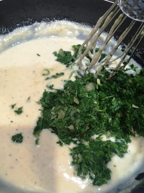 Baked Spinach Corn In White Sauce - Plattershare - Recipes, Food Stories And Food Enthusiasts
