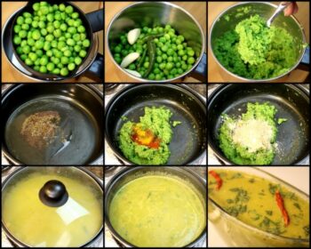 Green Peas Amti - Plattershare - Recipes, food stories and food lovers