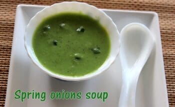 Spring Onion Soup - Plattershare - Recipes, food stories and food lovers