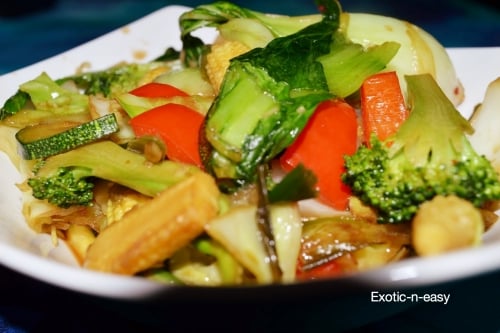 Stir Fry Exotic Veggies - Plattershare - Recipes, food stories and food lovers