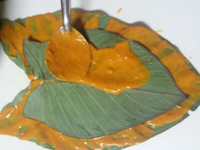 Gujarati Patra: Spiced Colocasia Rolls (Patrode) - Plattershare - Recipes, food stories and food lovers Gujarati Patra: Spiced Colocasia Rolls (Patrode) - Plattershare - Recipes, food stories and food lovers