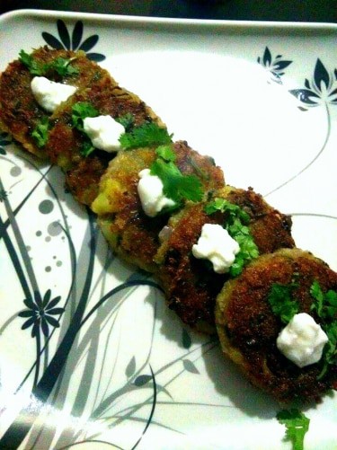 Spinach Cutlets - Plattershare - Recipes, Food Stories And Food Enthusiasts