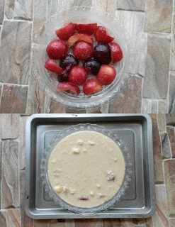Rustic Plum Cobbler with Crunchy Cashews - Plattershare - Recipes, food stories and food lovers Rustic Plum Cobbler with Crunchy Cashews - Plattershare - Recipes, food stories and food lovers