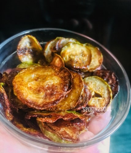 Zucchini Grilled Chips - Plattershare - Recipes, Food Stories And Food Enthusiasts