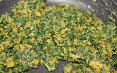 Flavorful Methi Besan Subzi (Fenugreek with Chickpea Flour) - Plattershare - Recipes, food stories and food lovers Flavorful Methi Besan Subzi (Fenugreek with Chickpea Flour) - Plattershare - Recipes, food stories and food lovers