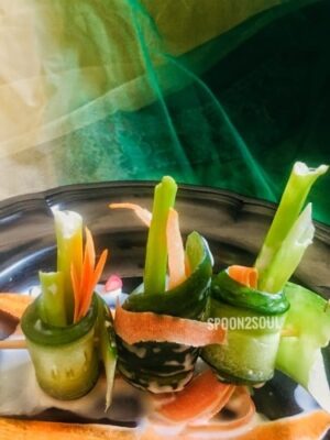 Fresh Cucumber & Cream Cheese Roll-Ups: A Delightful Party Appetizer - Plattershare - Recipes, food stories and food lovers Fresh Cucumber & Cream Cheese Roll-Ups: A Delightful Party Appetizer - Plattershare - Recipes, food stories and food lovers