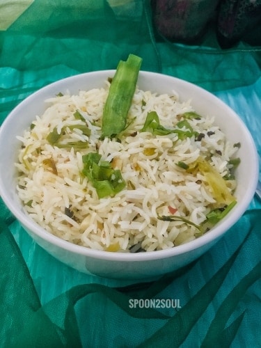 Herbed Fried Rice - Plattershare - Recipes, Food Stories And Food Enthusiasts